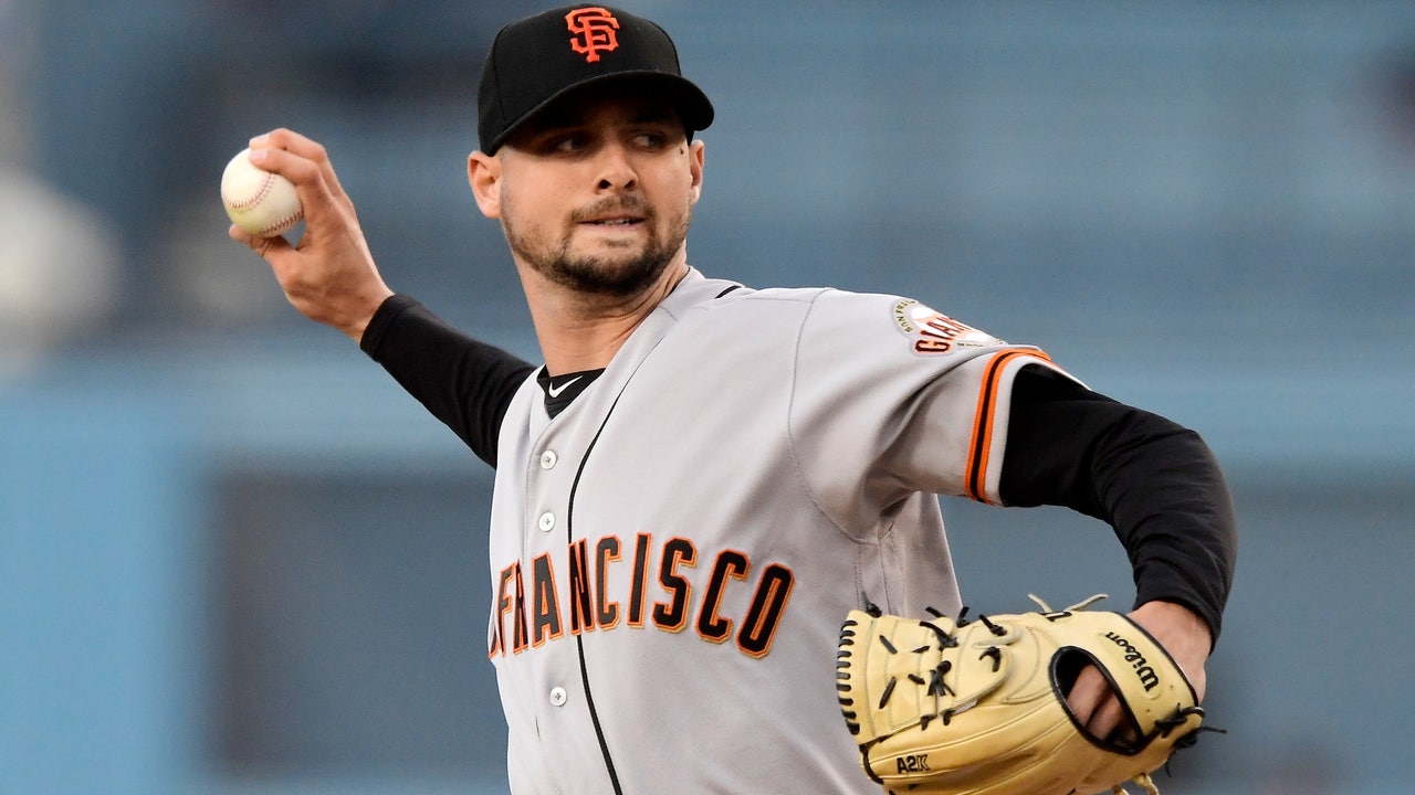 Beede earns 1st big league victory, Giants edge Dodgers 3-2